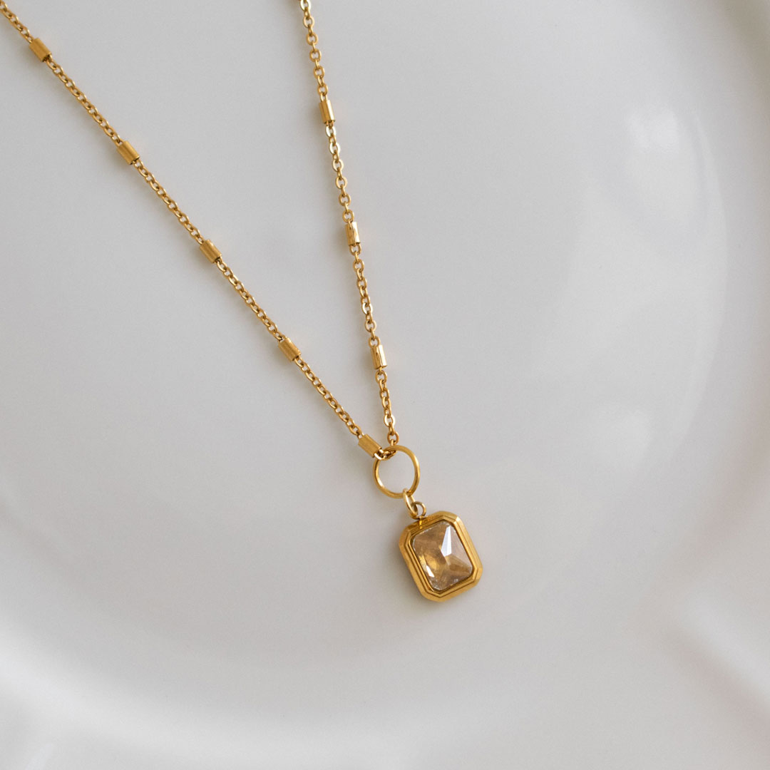 Crystal Charm Necklace