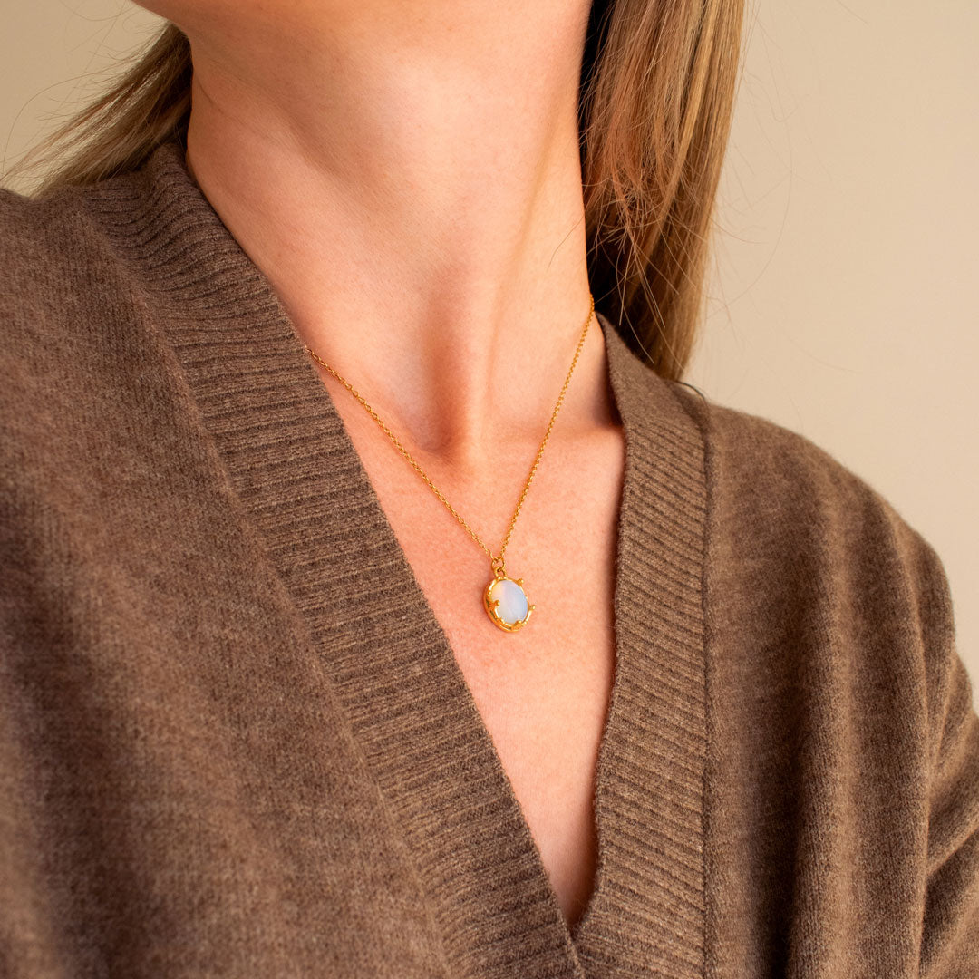 Iridescent Glow Necklace