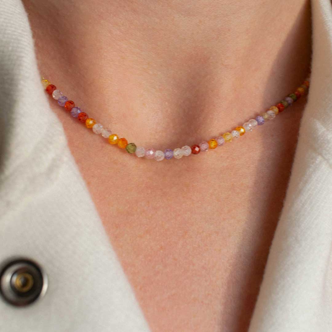 Multicolored Beaded Necklace | Made in Estonia 🇪🇪