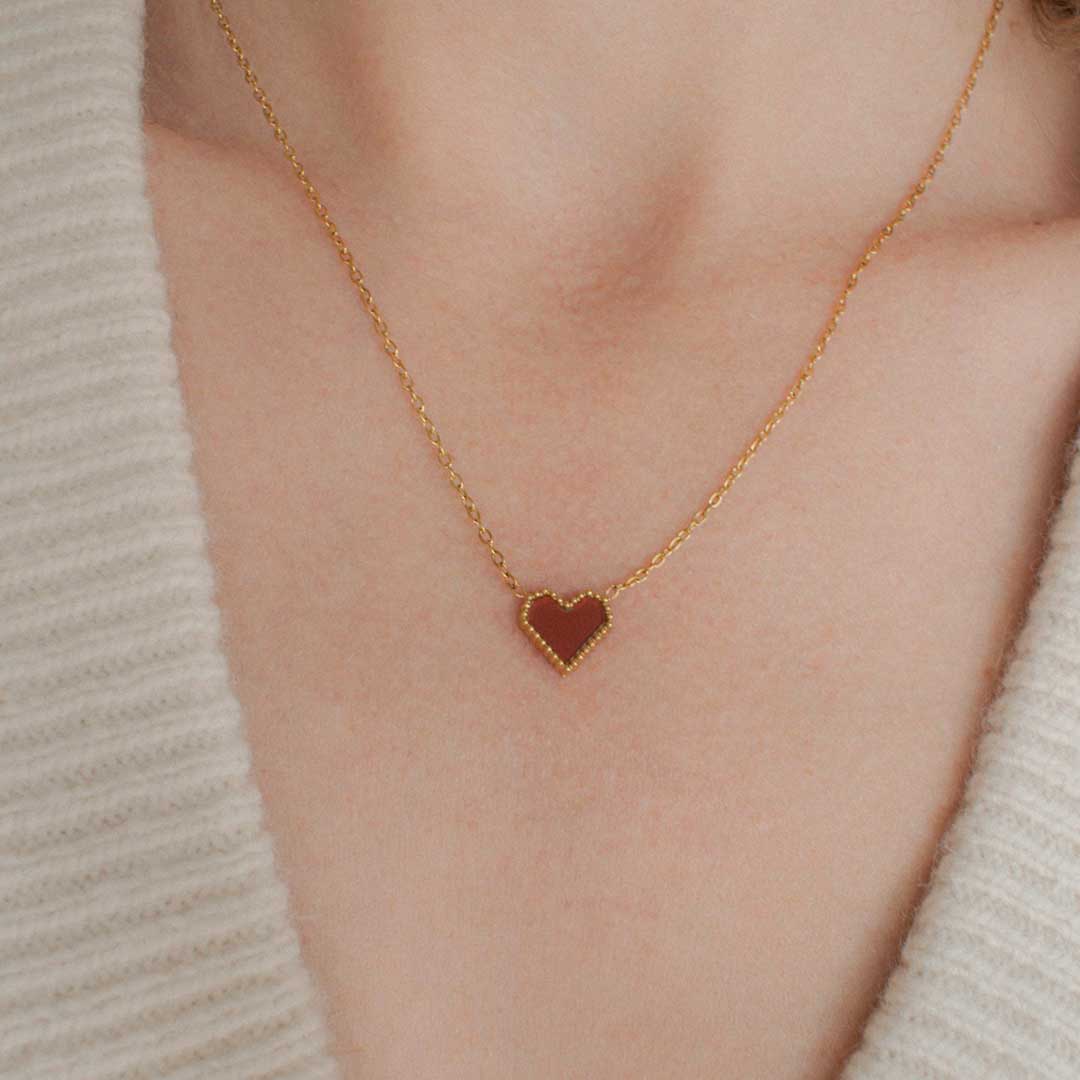 Gold-plated Heart Necklace