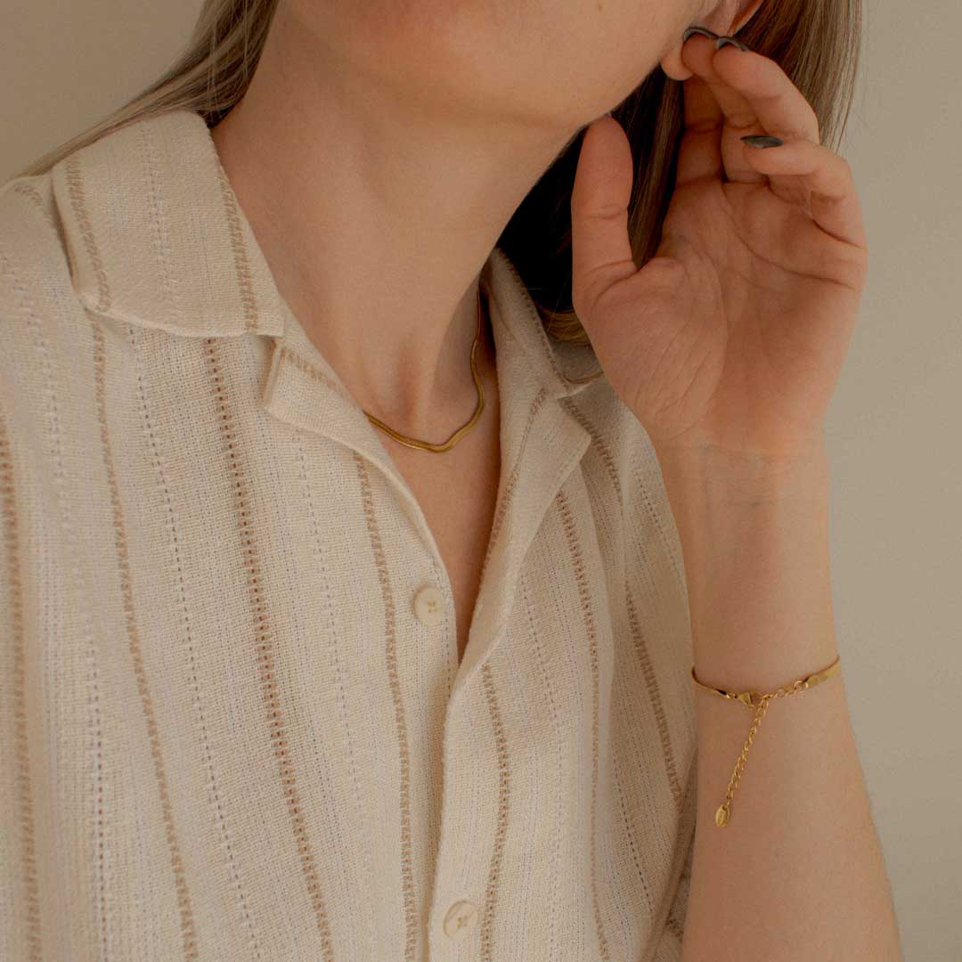 Snake Chain Set - Gold-Plated