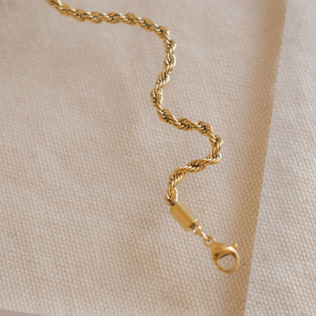 Twisted Charm Bracelet