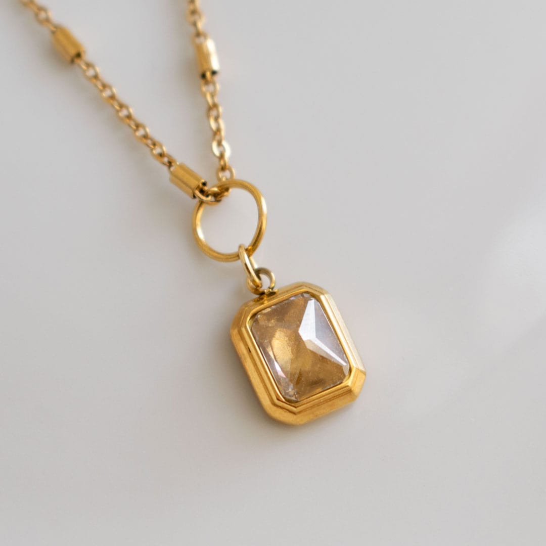 Crystal Charm Necklace