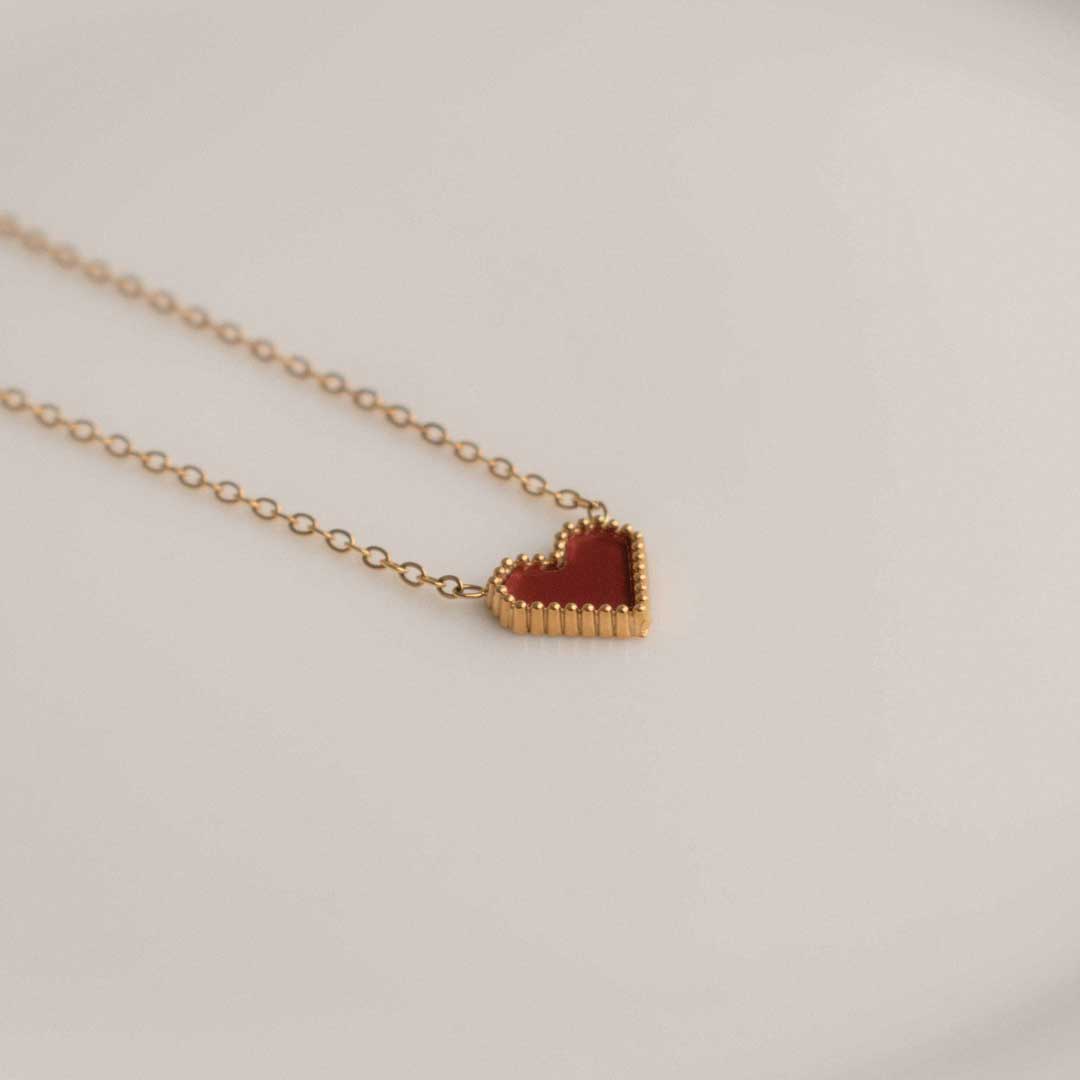 Gold-plated Heart Necklace