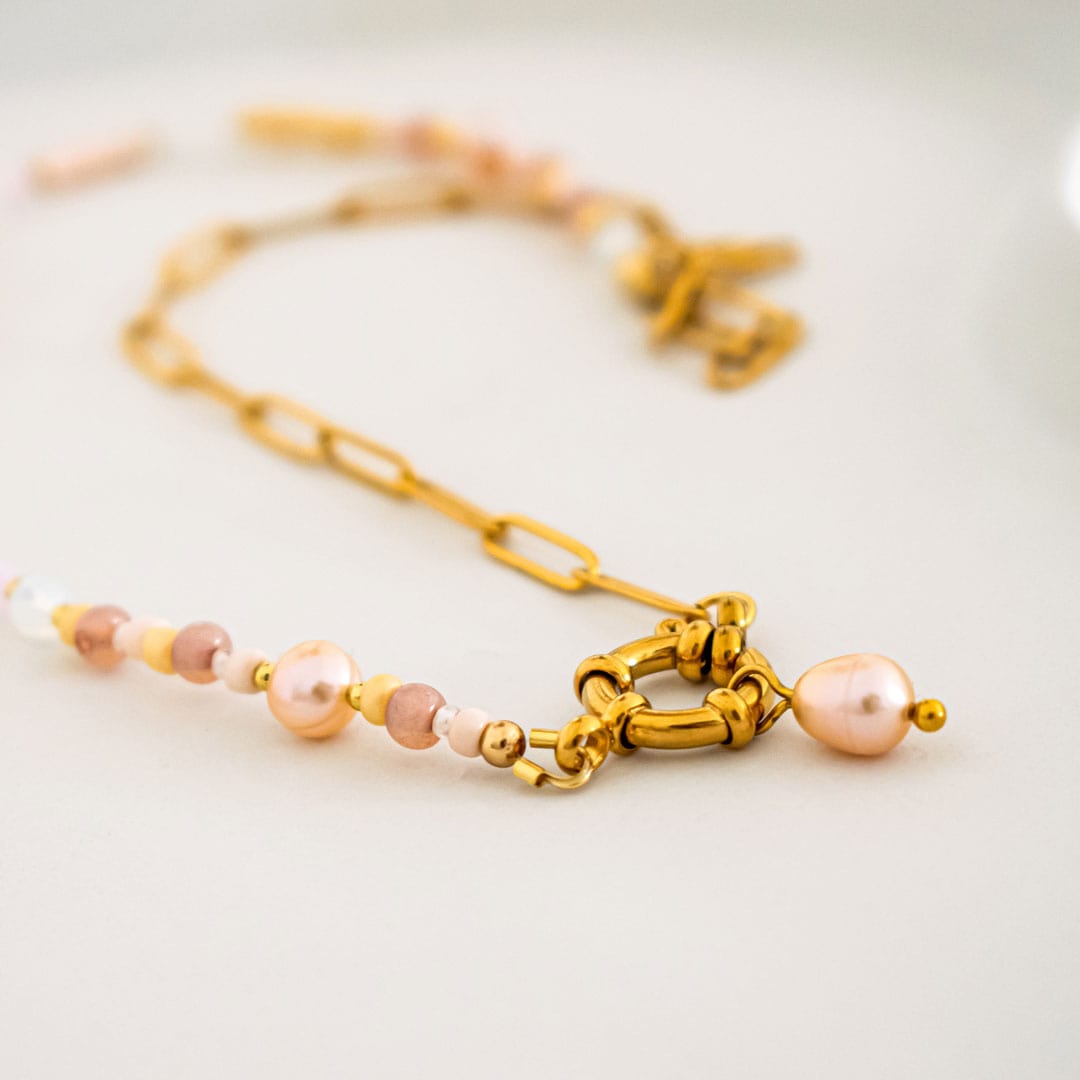 Sailor Clasp Beaded Necklace