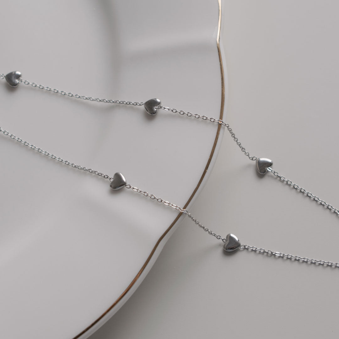 Mini Hearts Necklace
