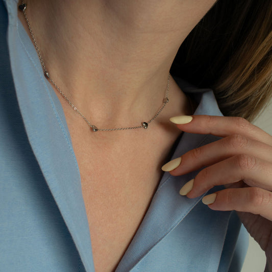 Mini Hearts Necklace