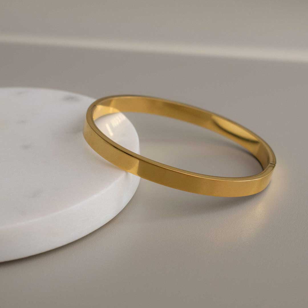 Gold Bangle