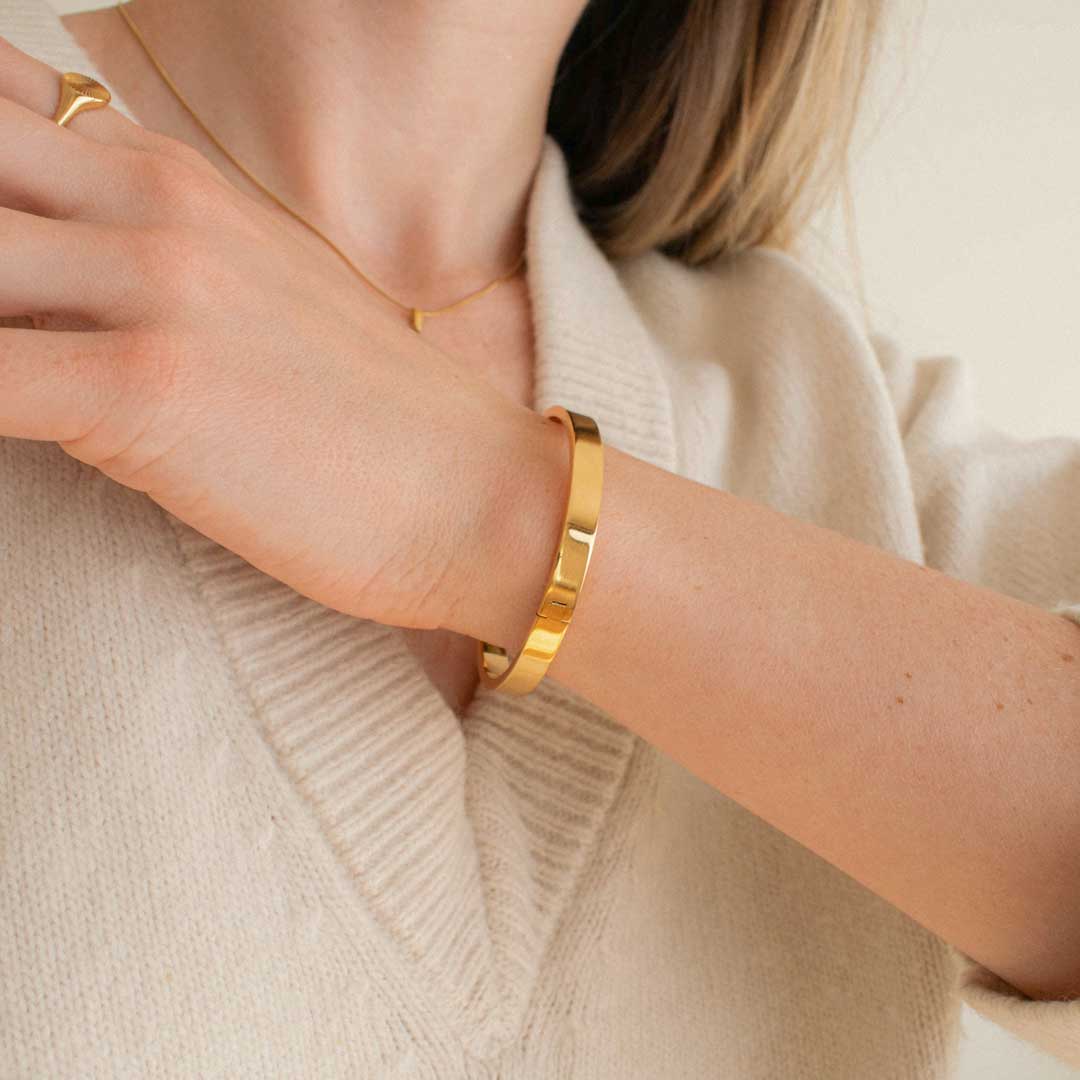 Gold Bangle