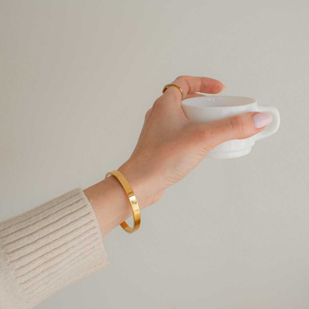 Gold Bangle