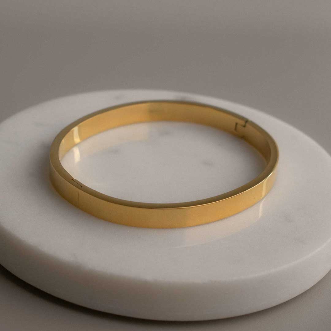 Gold Bangle