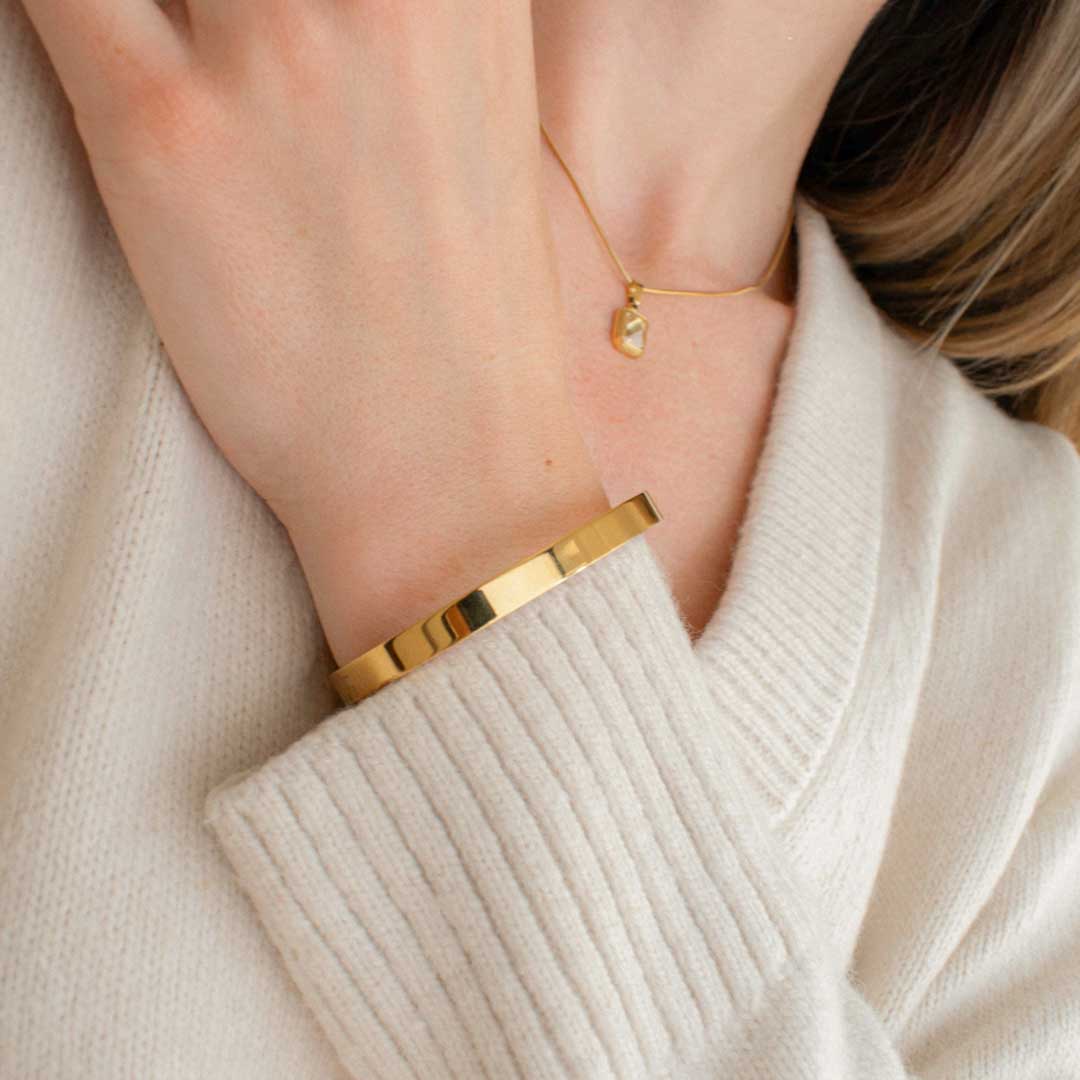 Gold Bangle