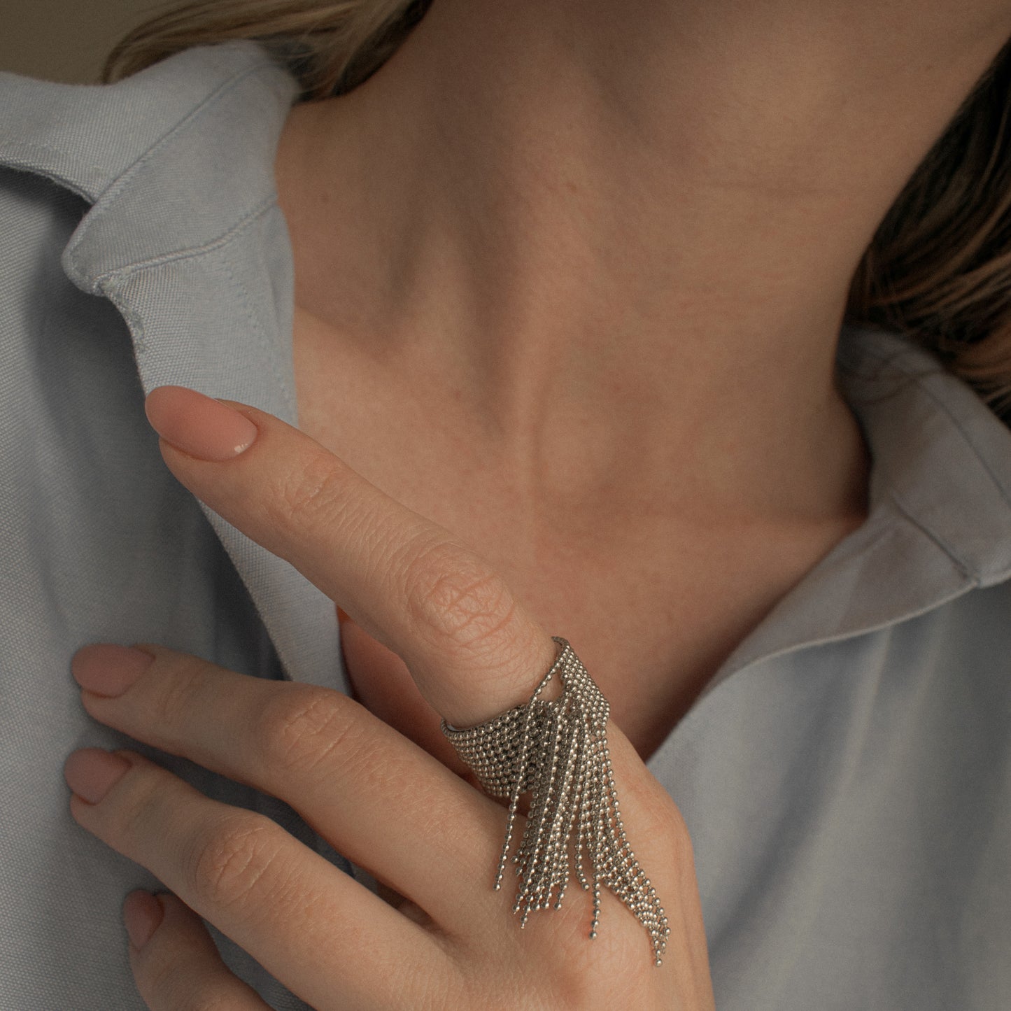 Tassel Chain Ring