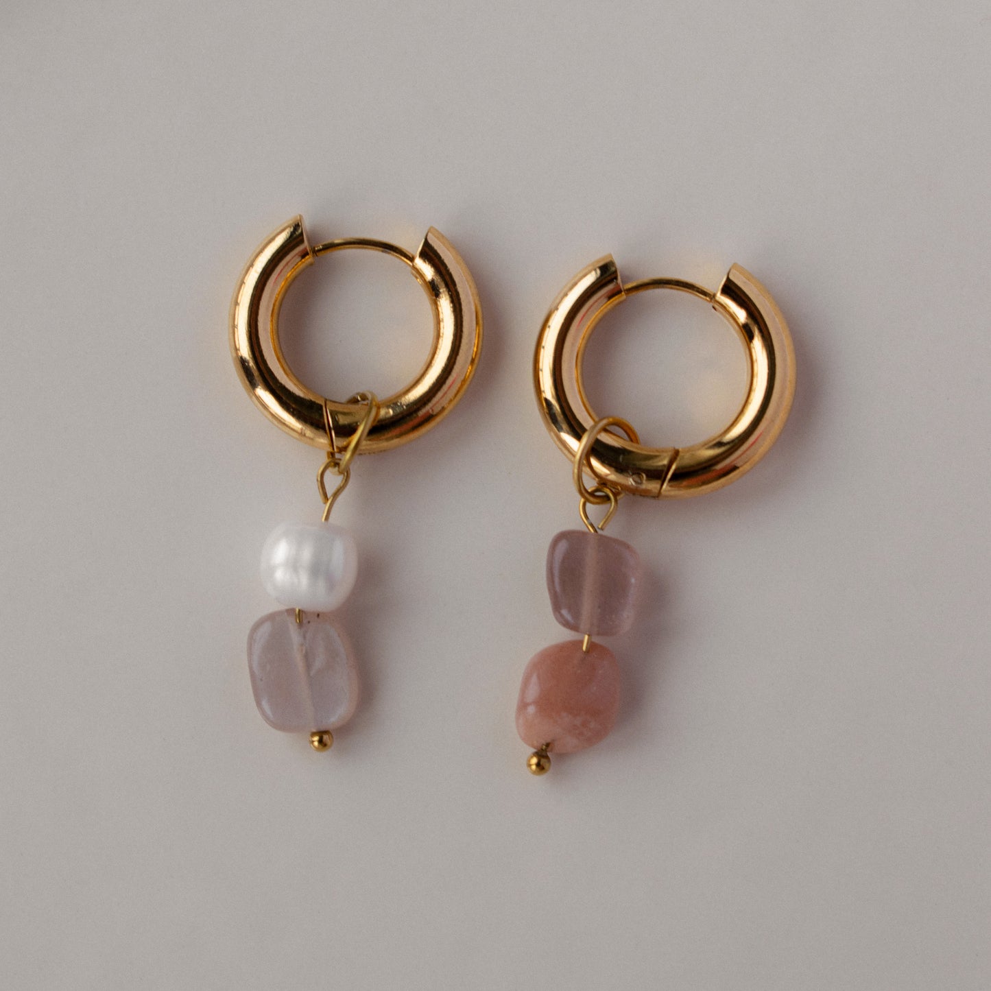 Detachable Sunstone Earrings