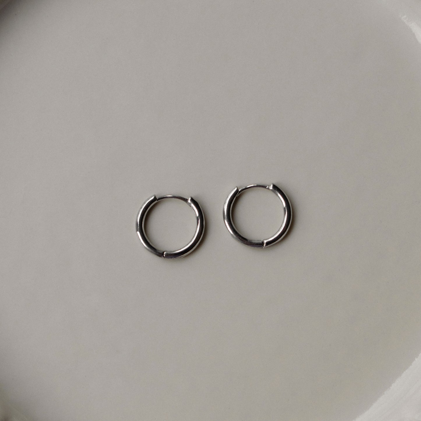 Base Huggie Hoops 10mm