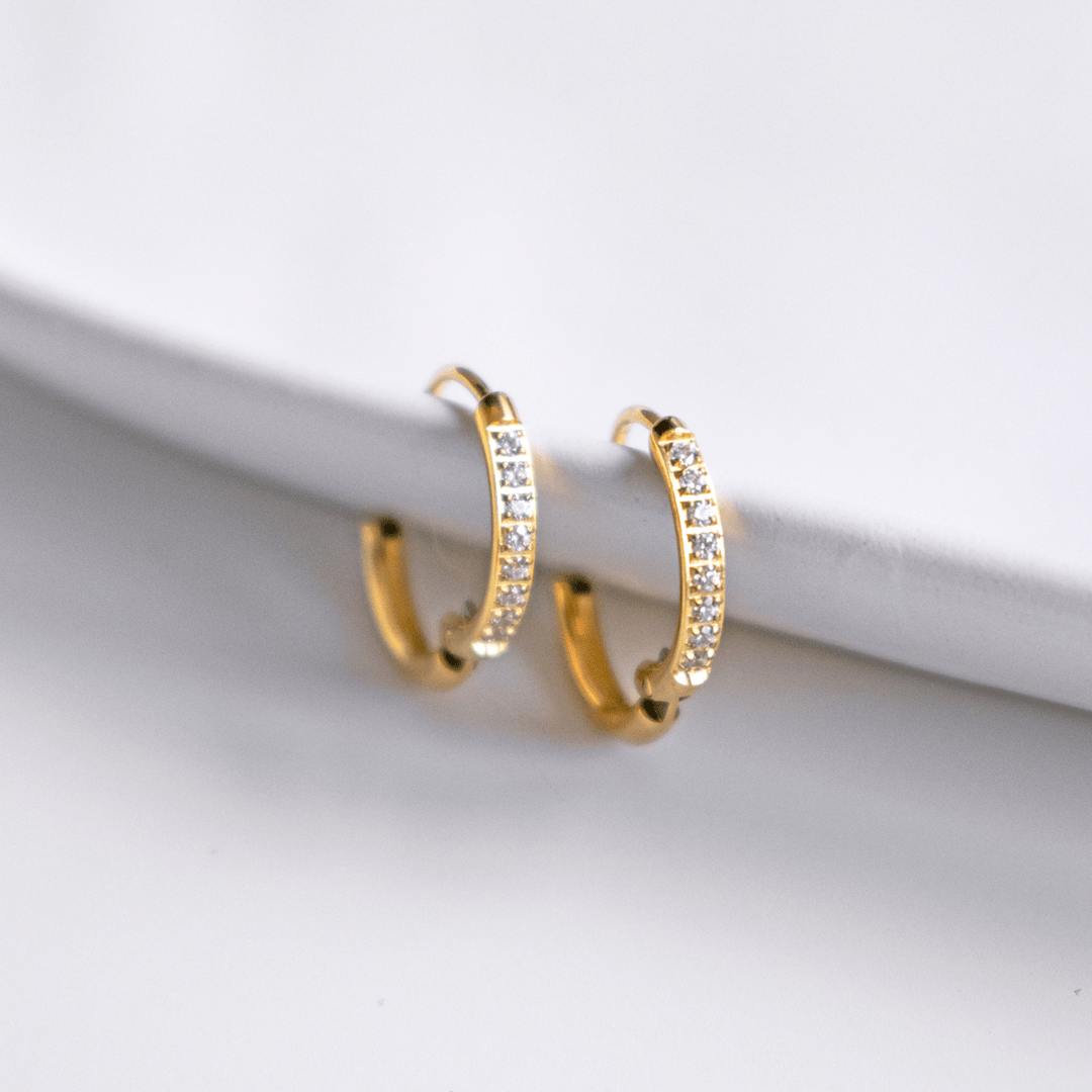 Waterproof Eternity Hoops by Beautiful Earth Boutique (UK)