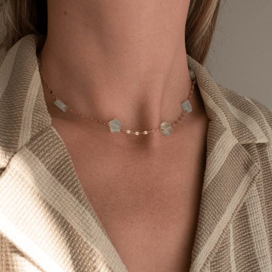 Opalite Star Necklace | Made in Estonia 🇪🇪