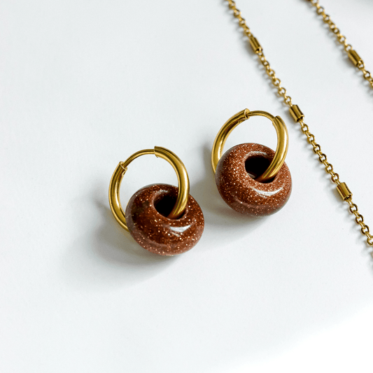 Donut Hoops | Gold Sand