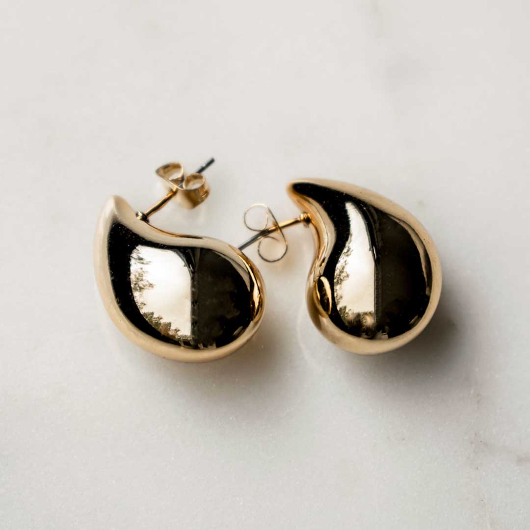 Teardrop Studs