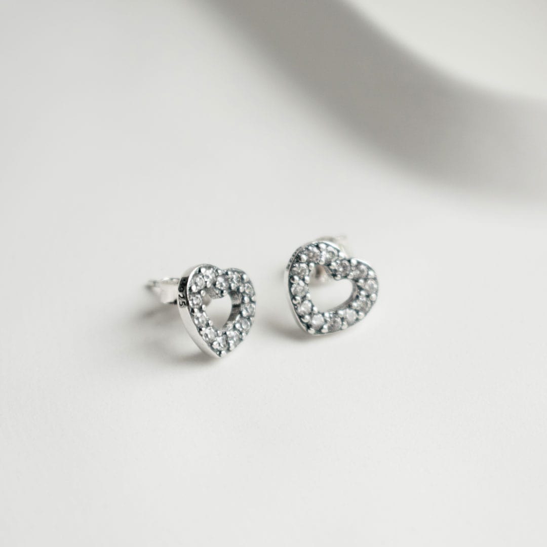 Heart Studs