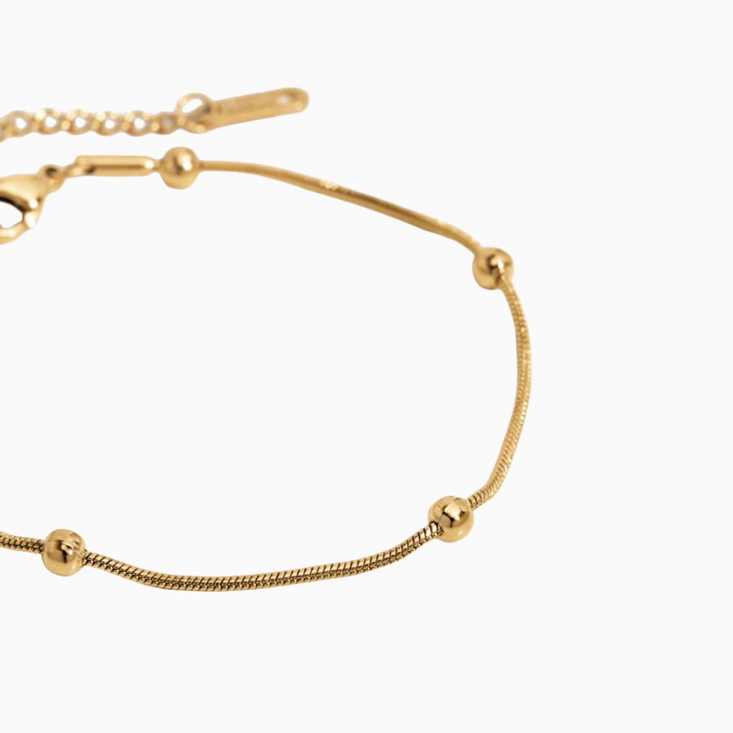 Gold Bead Bracelet