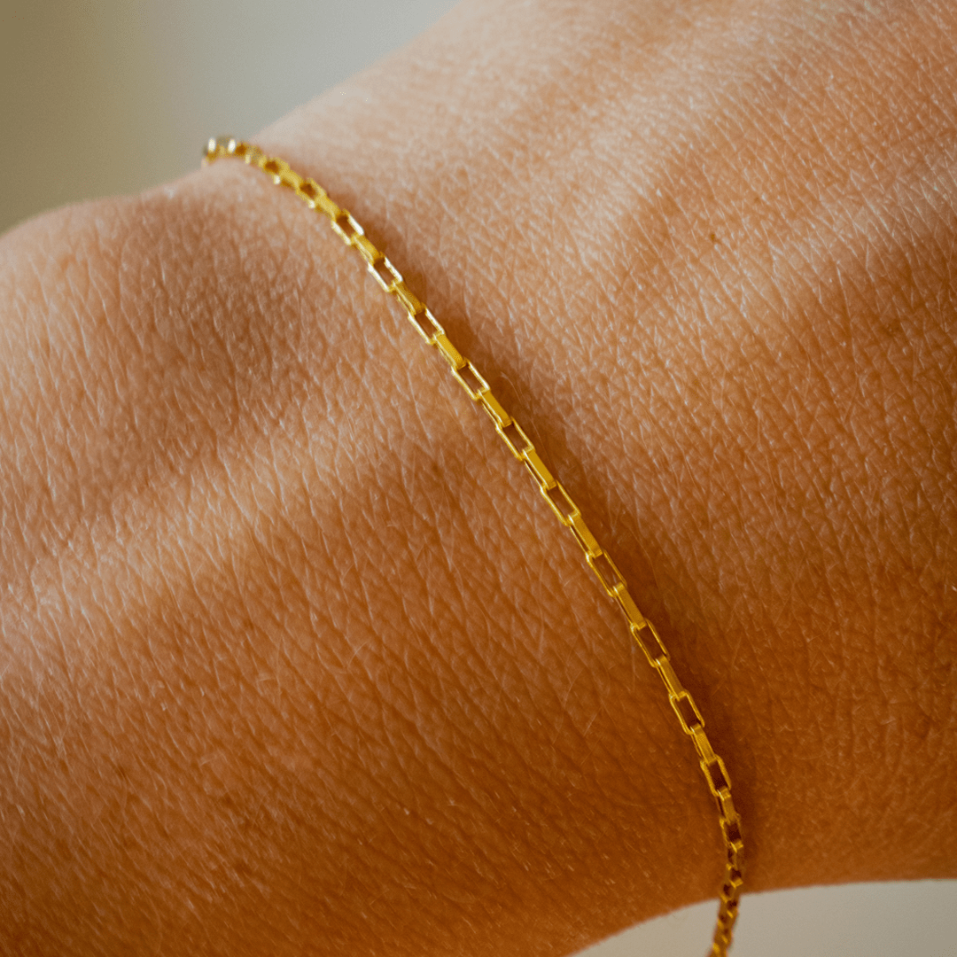 Gold-Filled Cable Chain Bracelet