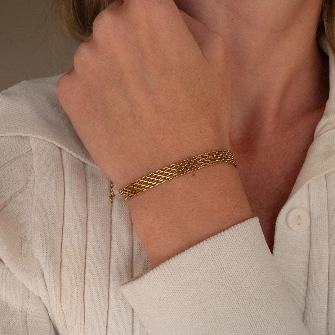 Weave Chain Bracelet