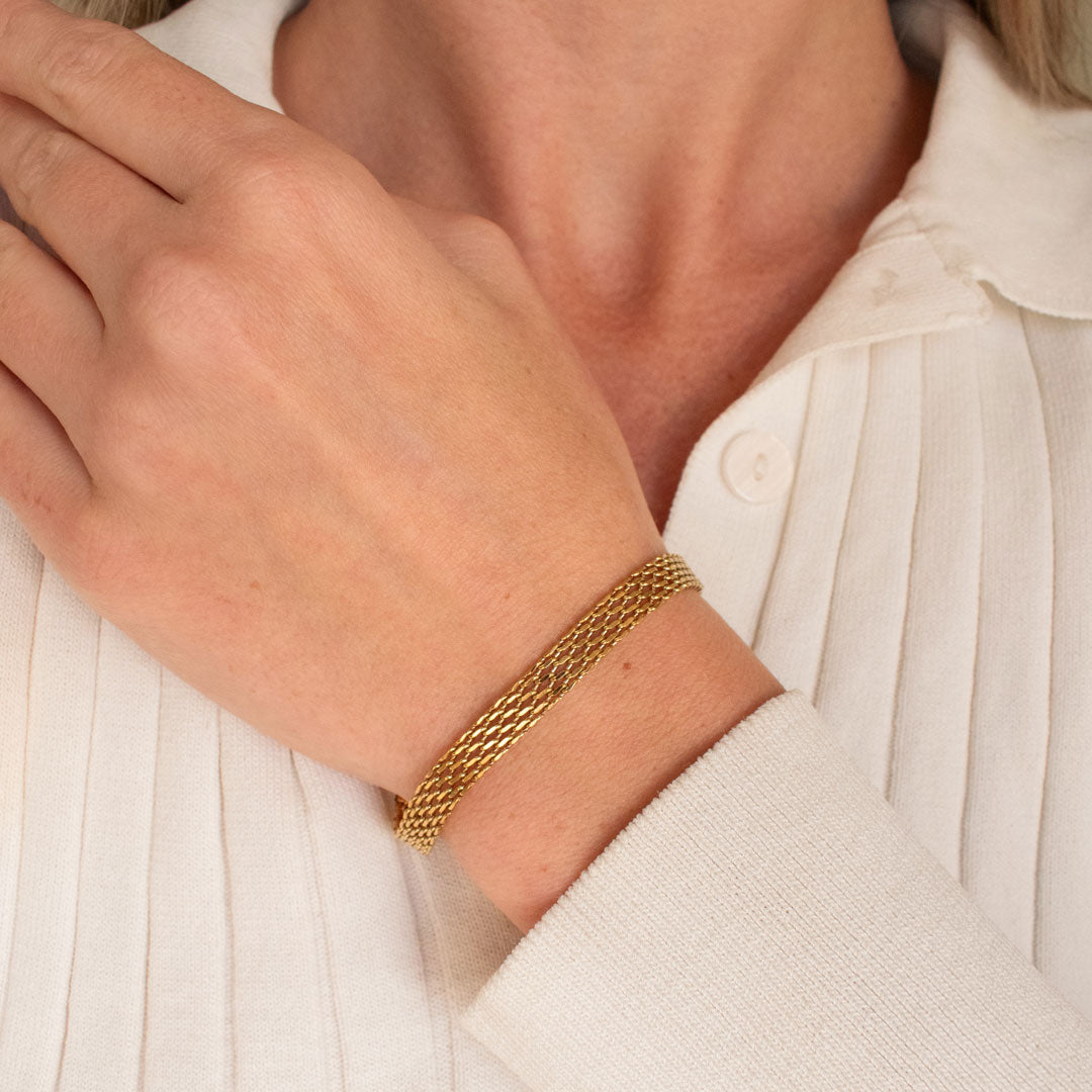 Weave Chain Bracelet