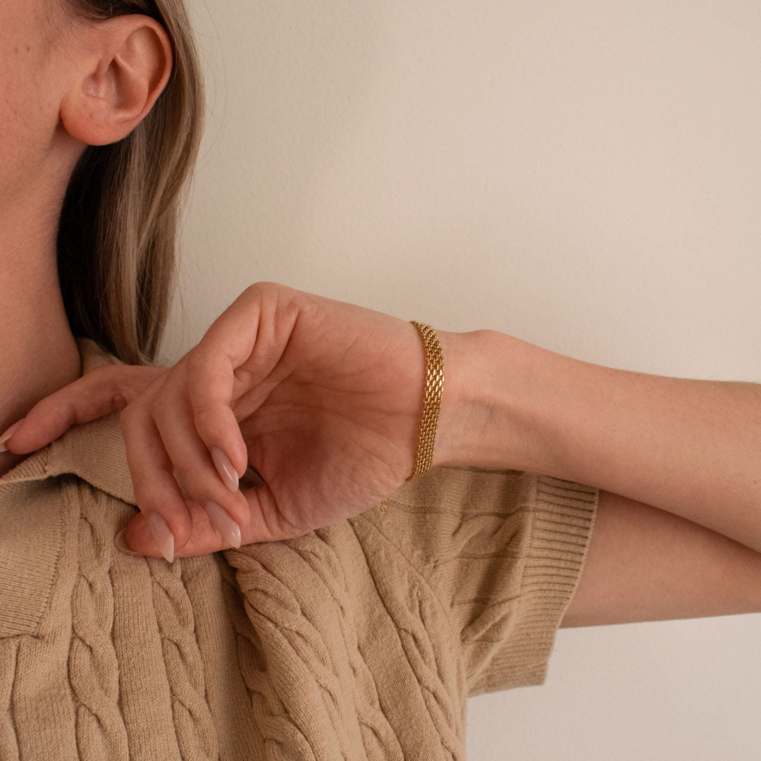Weave Chain Bracelet