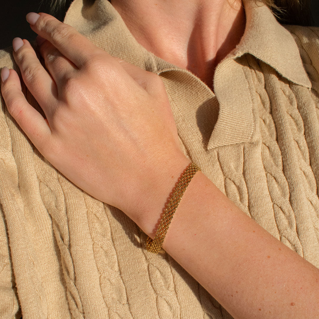 Weave Chain Bracelet