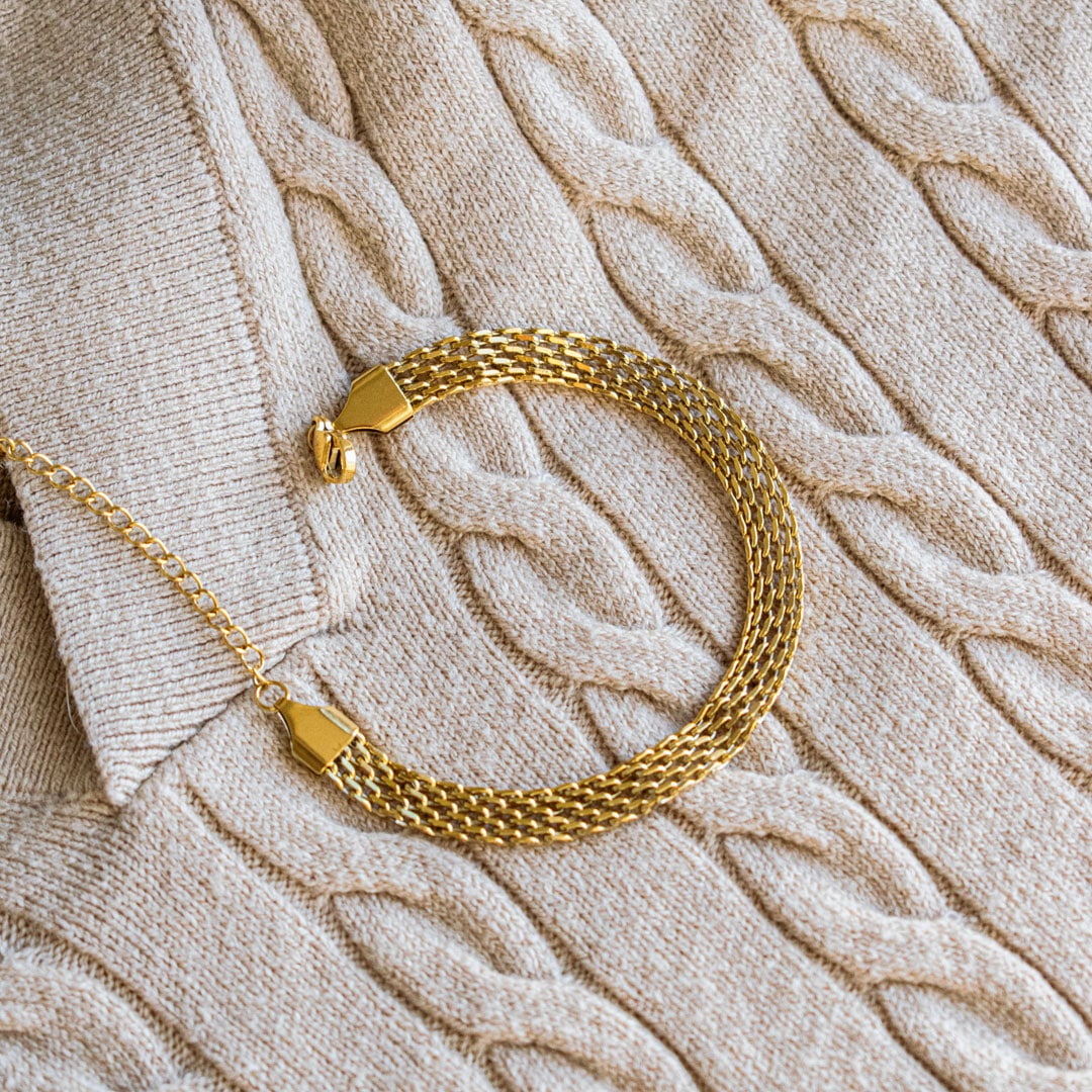 Weave Chain Bracelet