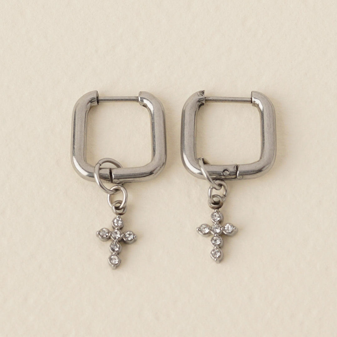 Cross Rectangular Hoops