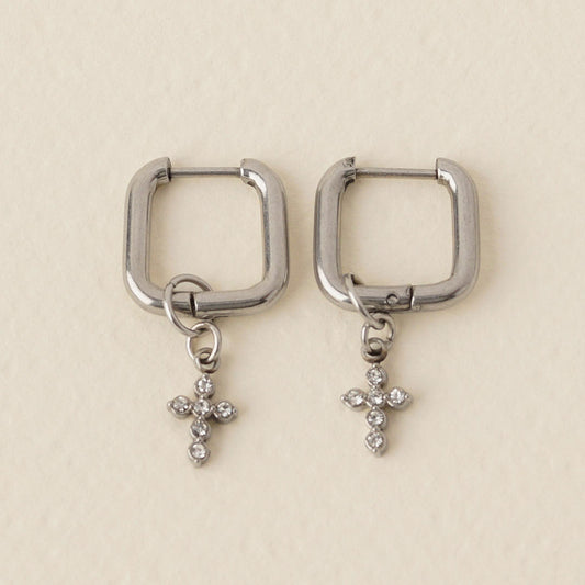 Cross Rectangular Hoops