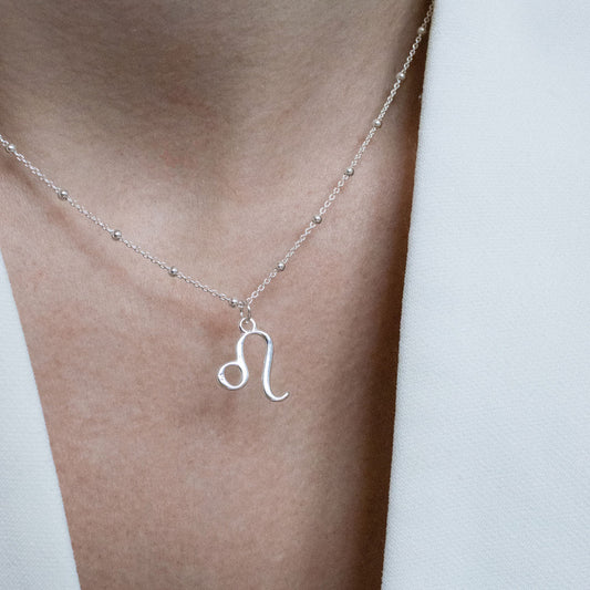 Leo | Sterling Silver Zodiac Necklace | Made in Estonia 🇪🇪