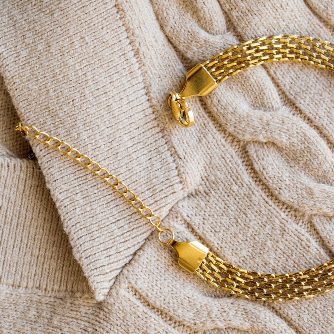 Weave Chain Bracelet