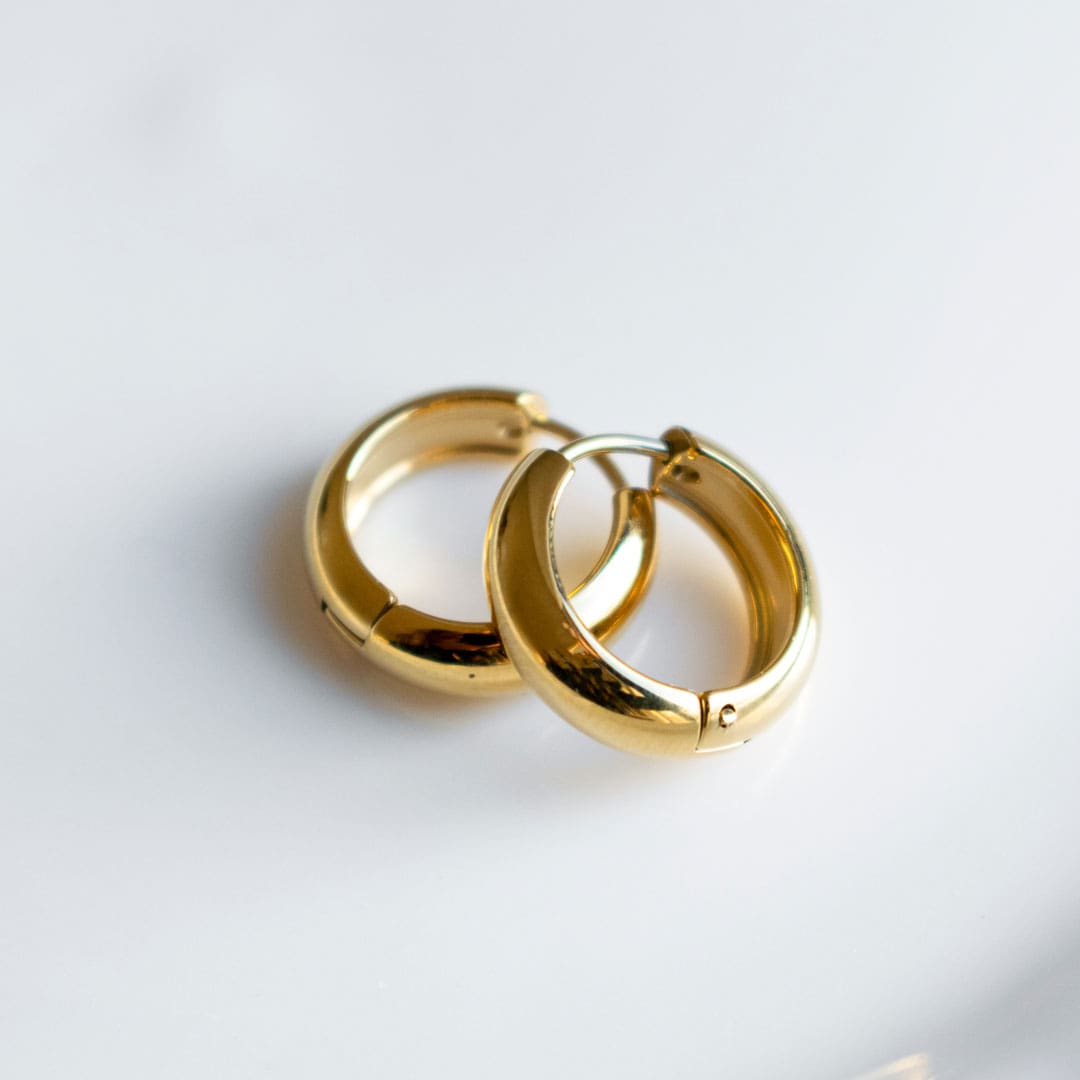 Tunnel Hoop Earrings