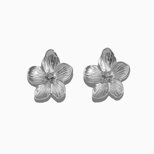 Chunky Flower Studs