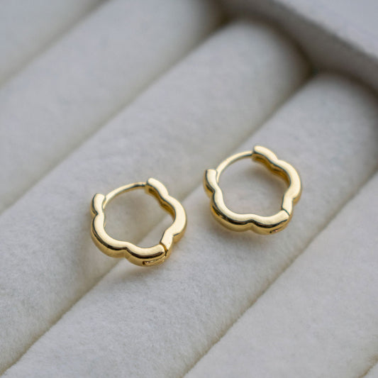 Flower Geometric Earrings