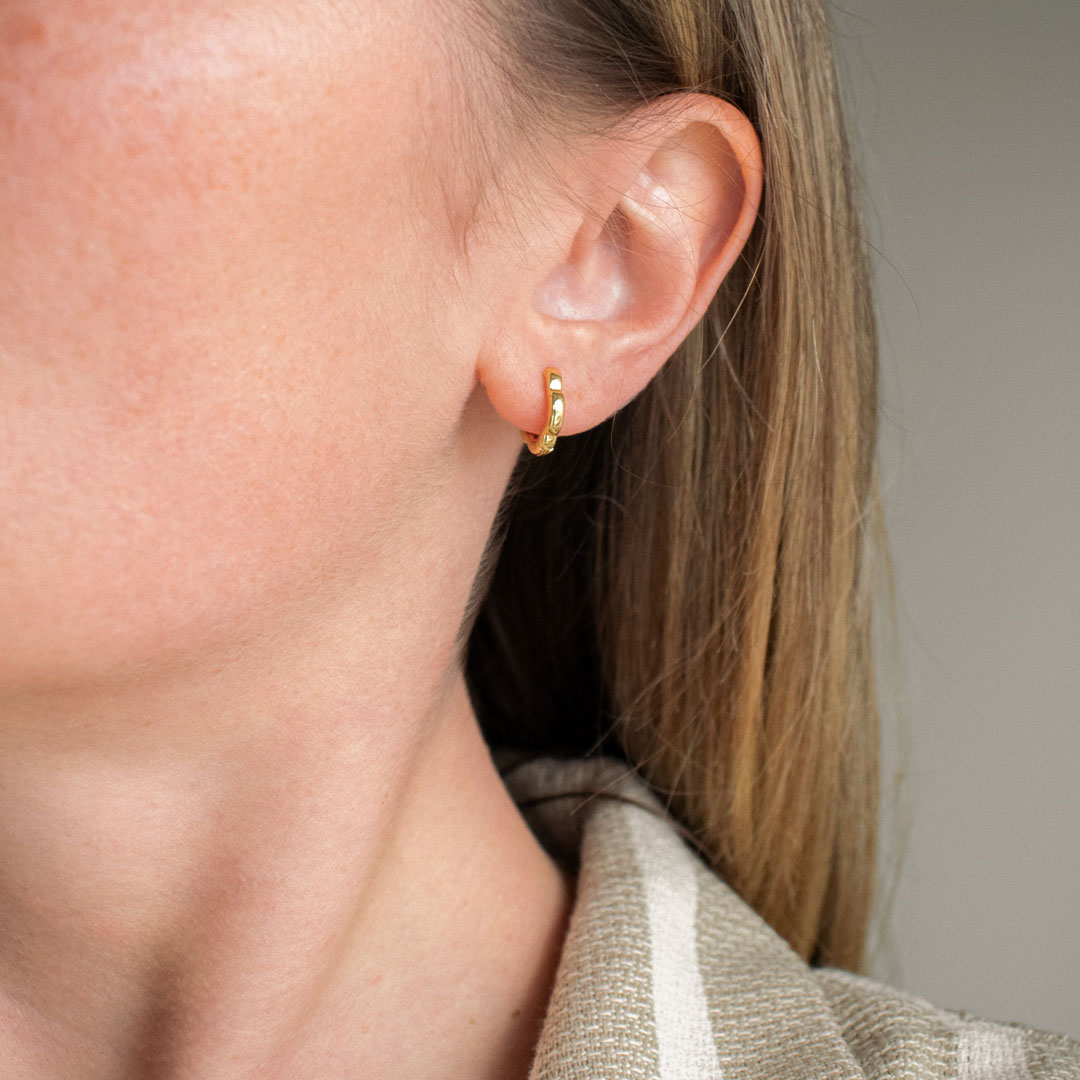 Flower Geometric Earrings