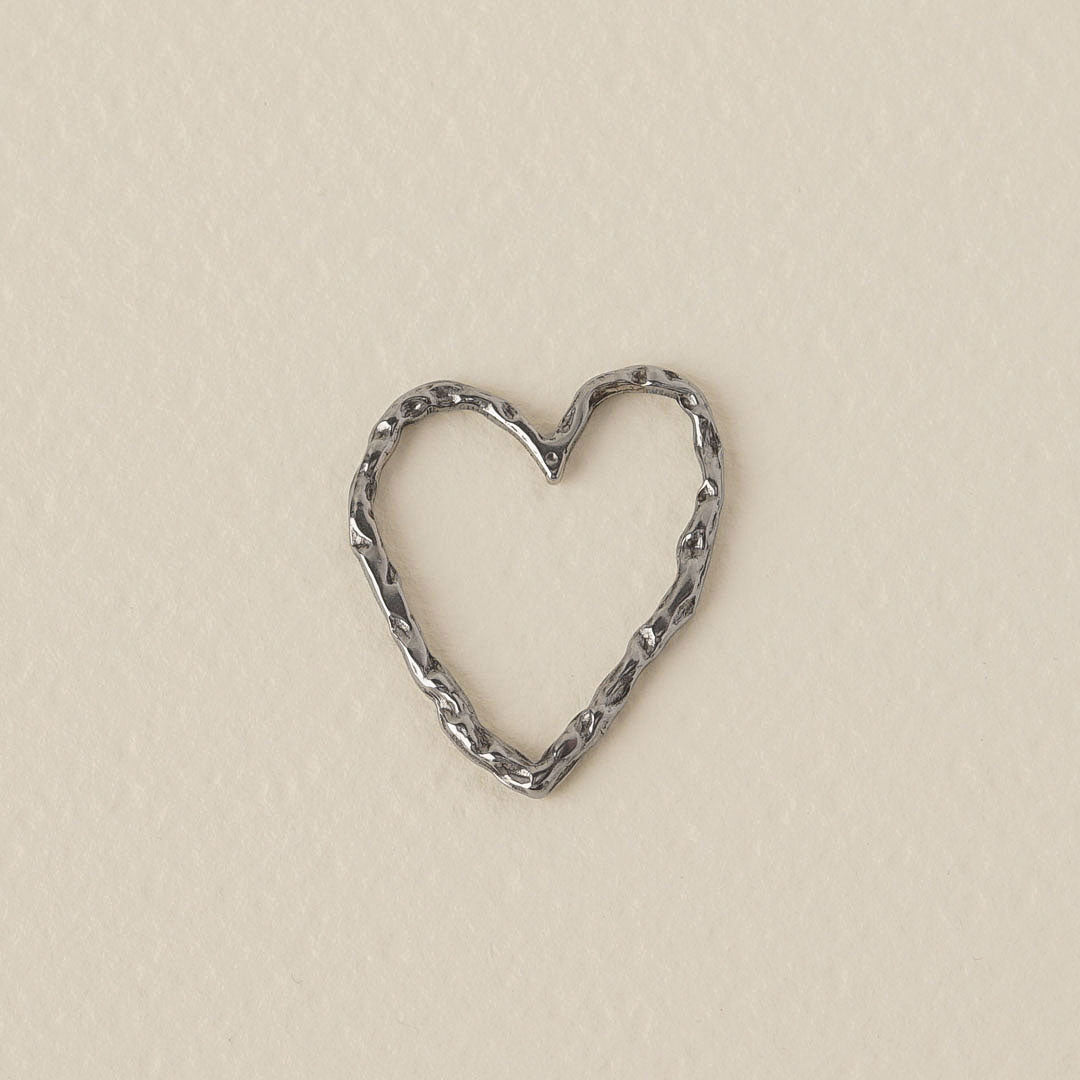 Textured Heart Pendant
