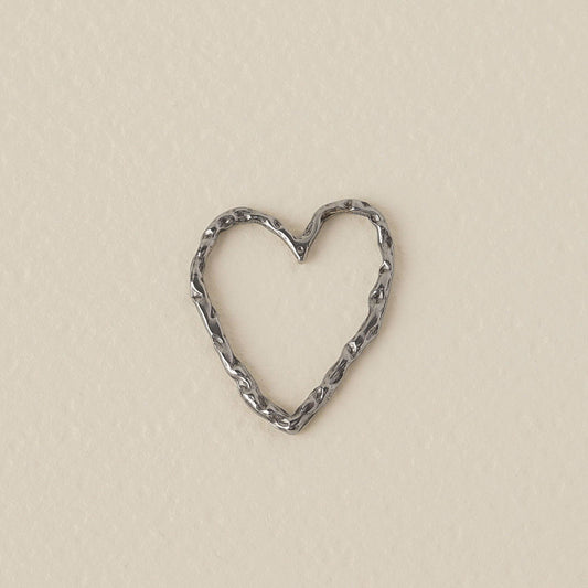 Textured Heart Pendant