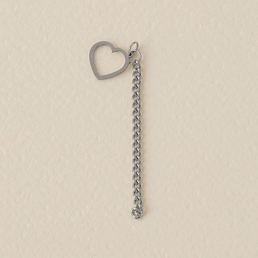 Heart & Chain Charm