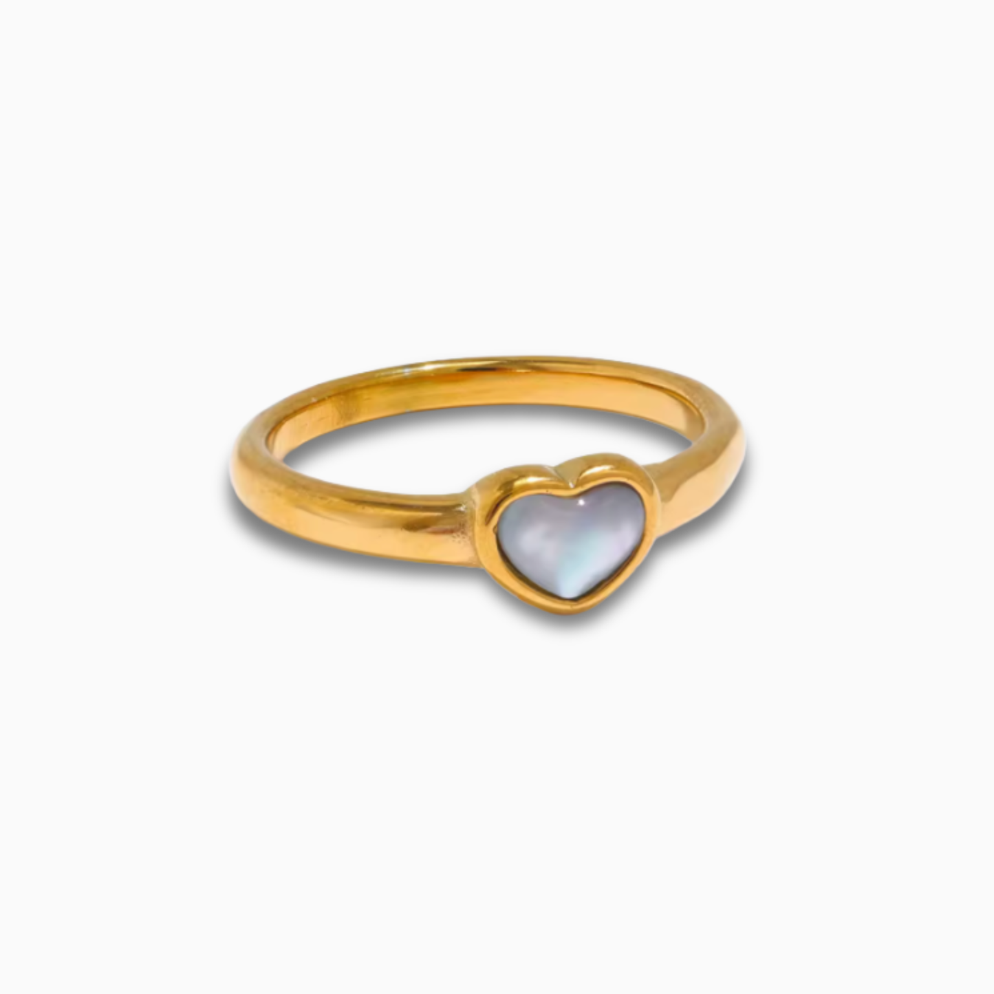 Heart Shell Ring