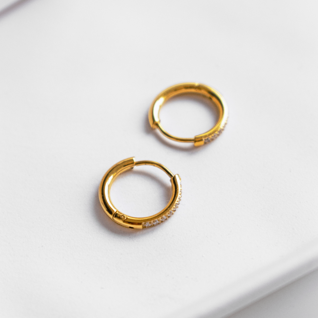 Waterproof Eternity Hoops by Beautiful Earth Boutique (UK)