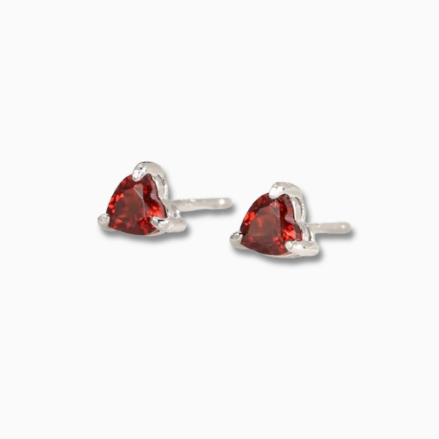 Red Heart Studs