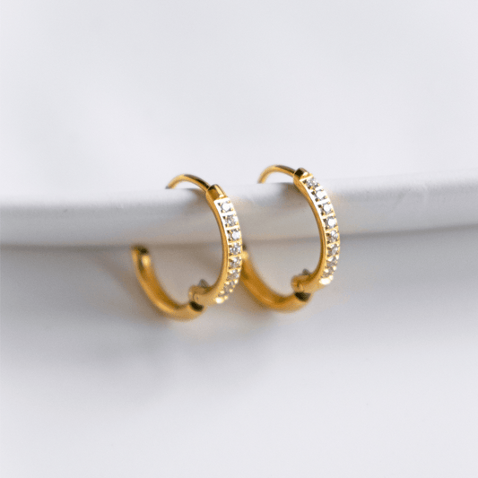 Waterproof Eternity Hoops by Beautiful Earth Boutique (UK)