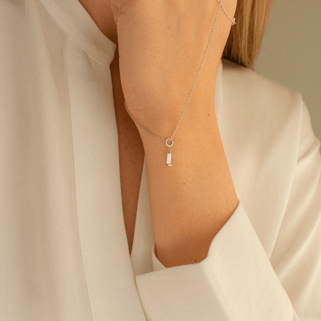 Letter "L" Charm Necklace