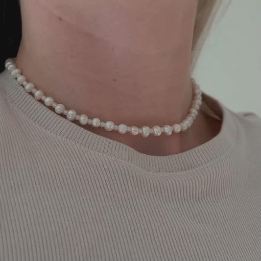 Pearl and Bead Choker | Made in Estonia 🇪🇪