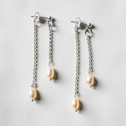 Pink Pearl Pendant Drops | Made in Estonia 🇪🇪