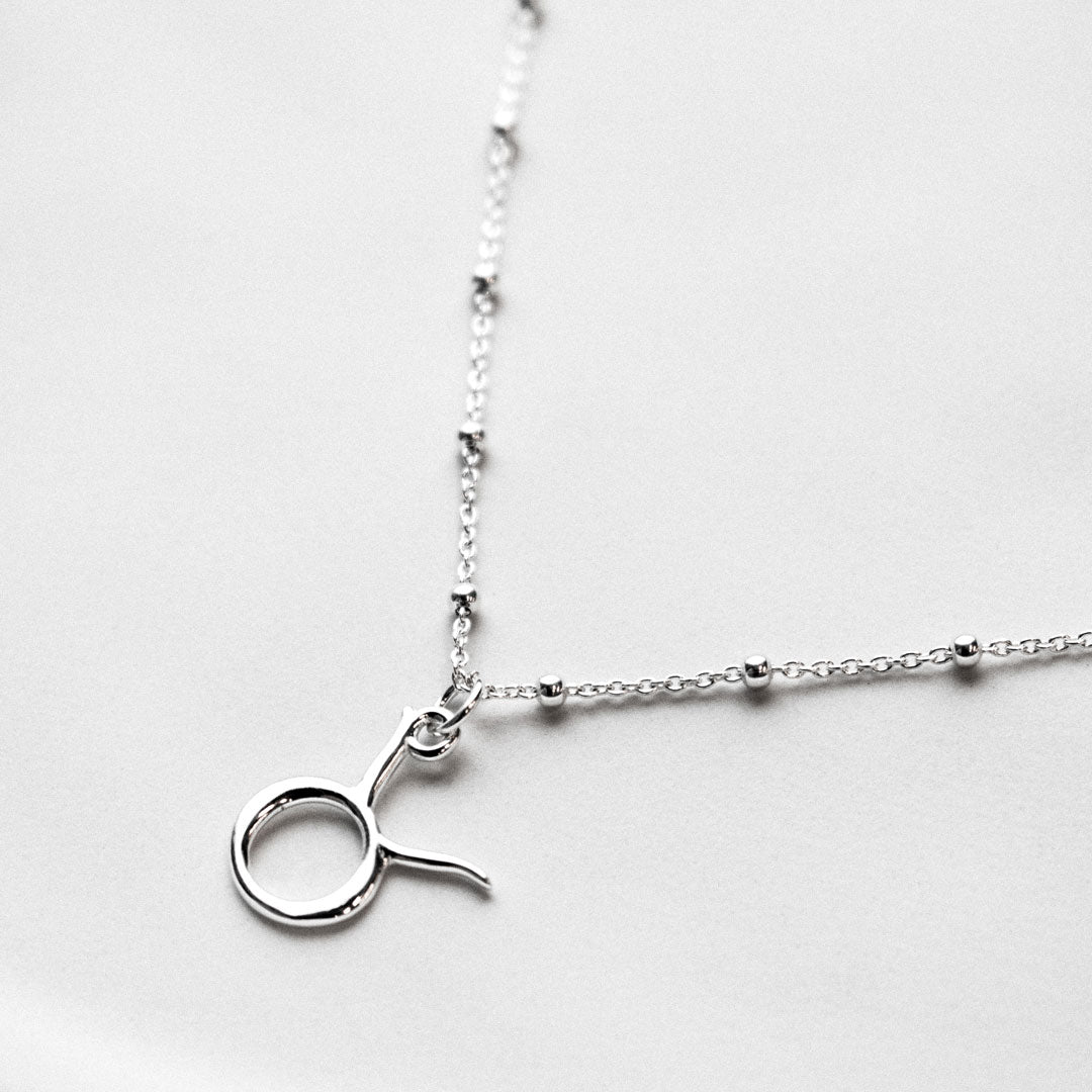 Taurus | Sterling Silver Zodiac Necklace | Made in Estonia 🇪🇪